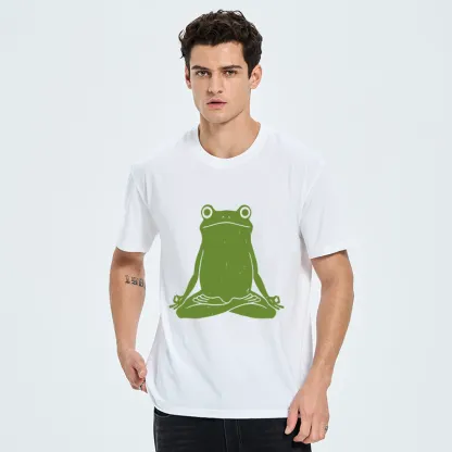 Tokyo-Tiger Yoga Frog Funny Classic T-Shirt