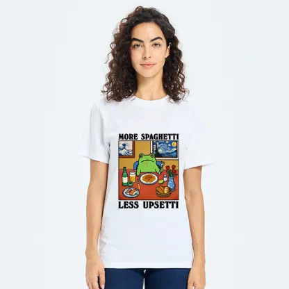Tokyo-Tiger More Spaghetti Less Upsetti Frog Classic T-Shirt