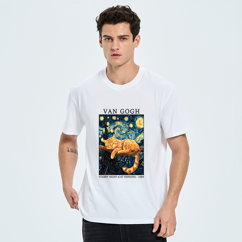 Tokyo-Tiger Starry Cat Dreams Classic T-Shirt