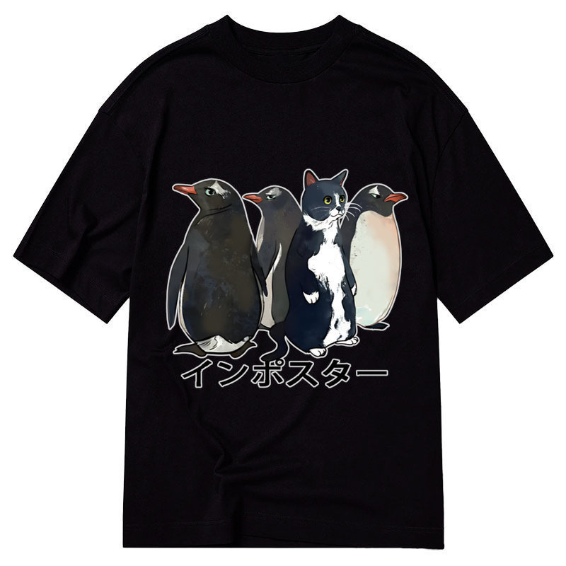 Tokyo-Tiger Imposter Among Penguins Classic T-Shirt