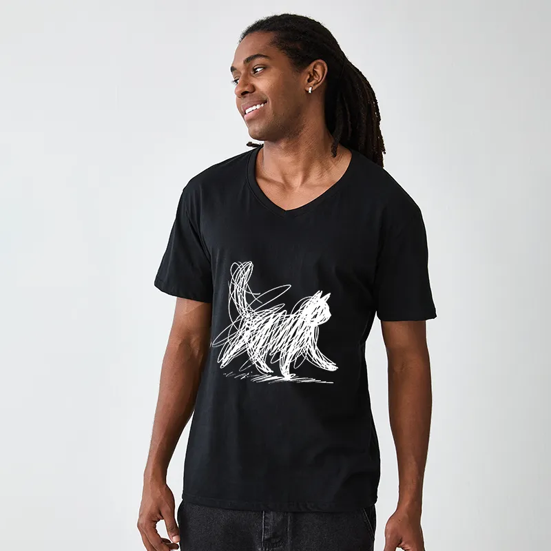 Tokyo-Tiger Minimalist Cat Art Classic T-Shirt