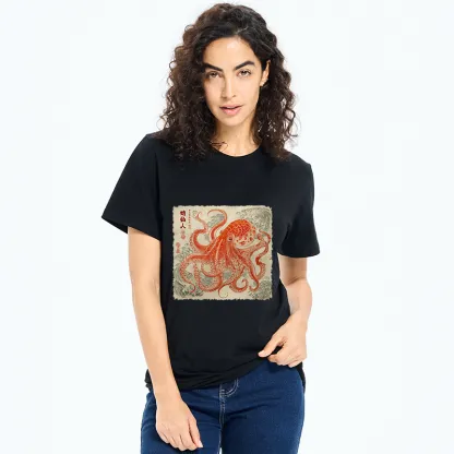 Tokyo-Tiger Octopus Sage Classic T-Shirt