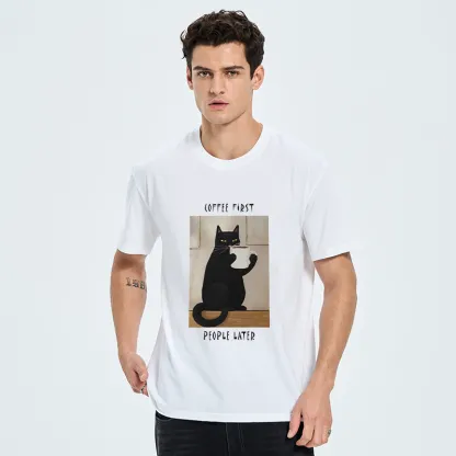 Tokyo-Tiger Drink Coffee First Classic T-Shirt