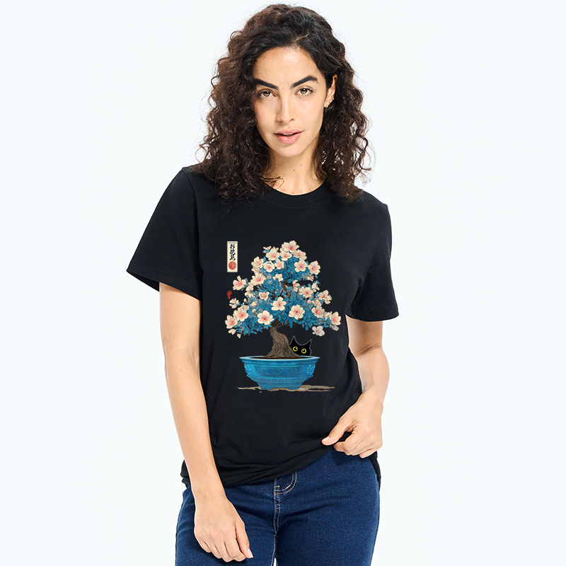 Tokyo-Tiger Japanese Bonsai Art Classic T-Shirt