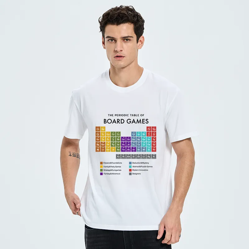 Tokyo-Tiger Periodic Table Of Elements In Board Games Classic T-Shirt