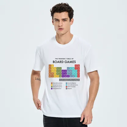 Tokyo-Tiger Periodic Table Of Elements In Board Games Classic T-Shirt