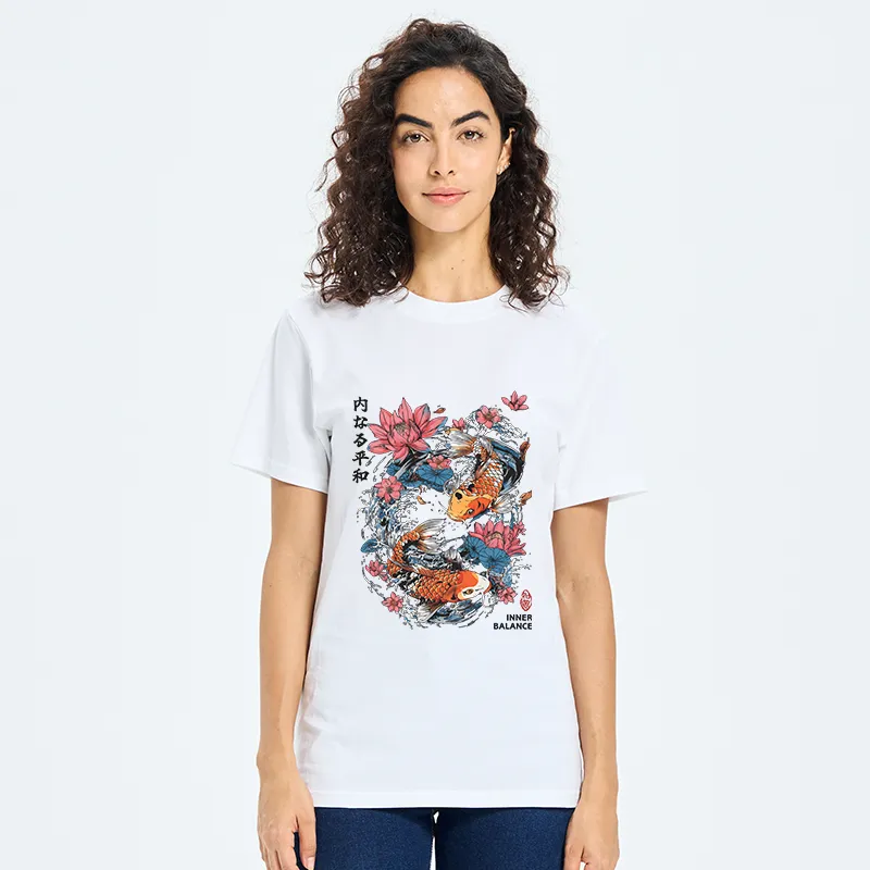 Tokyo-Tiger Koi Serenity Classic T-Shirt