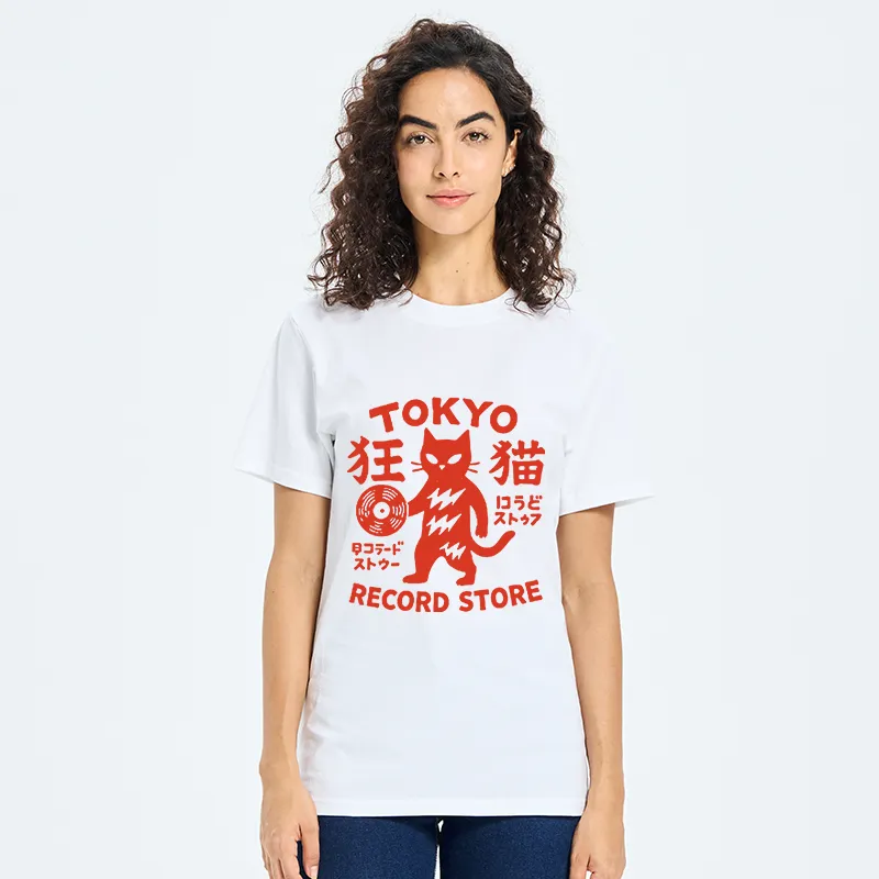 Tokyo-Tiger Japanese DJ Cat Classic T-Shirt