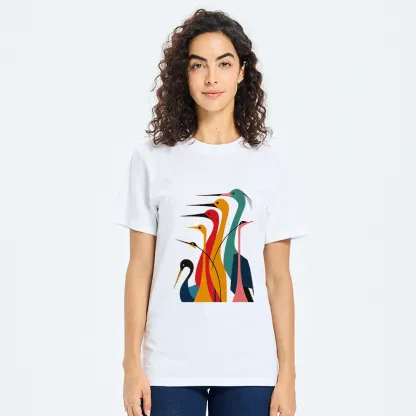 Tokyo-Tiger Various Types Of Cranes Classic T-Shirt