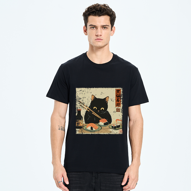 Tokyo-Tiger Meow Sushi Time Classic T-Shirt