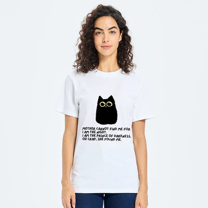 Tokyo-Tiger Playing Hide-and-seek With A Black Cat Classic T-Shirt