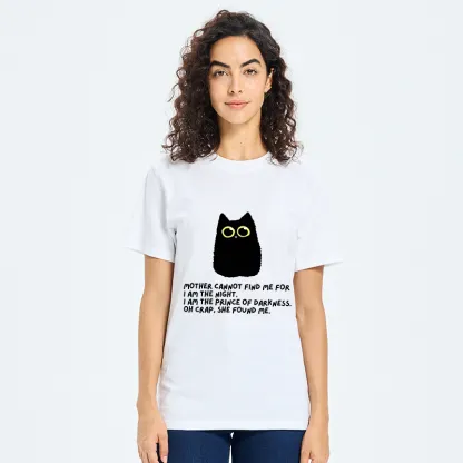 Tokyo-Tiger Playing Hide-and-seek With A Black Cat Classic T-Shirt