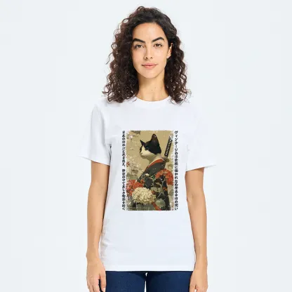 Tokyo-Tiger The Floral Samurai Classic T-Shirt