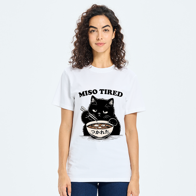 Tokyo-Tiger I Am So Tired Cat Classic T-Shirt