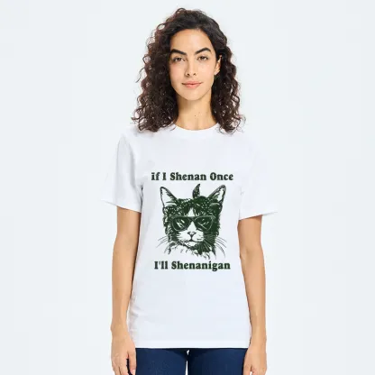 Tokyo-Tiger St. Patrick's Elegant Cat Classic T-Shirt