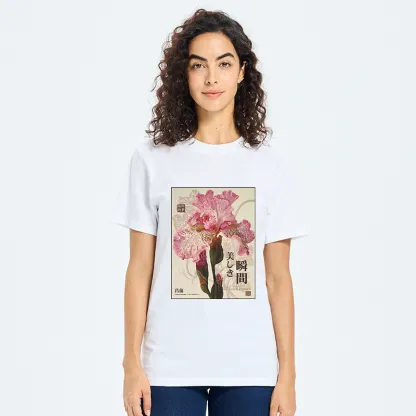 Tokyo-Tiger Iris Elegance Poster Classic T-Shirt