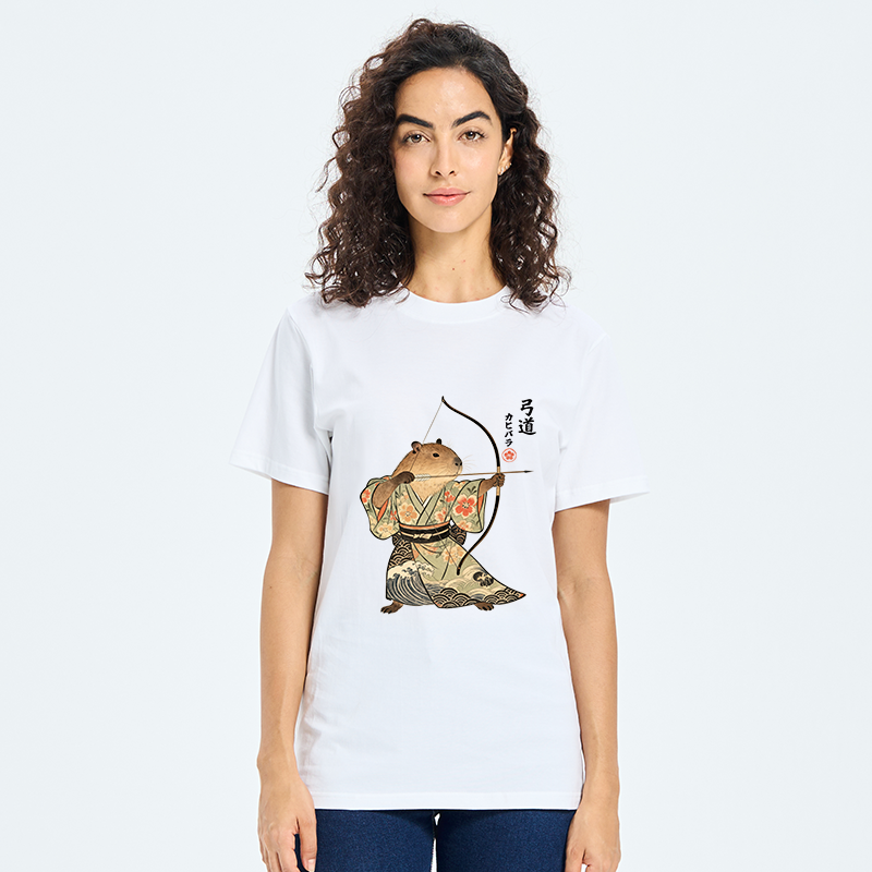 Tokyo-Tiger Capybara Archery Classic T-Shirt