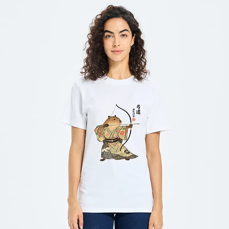Tokyo-Tiger Capybara Archery Classic T-Shirt