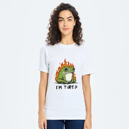 Tokyo-Tiger Tired Frog Japan Classic T-Shirt