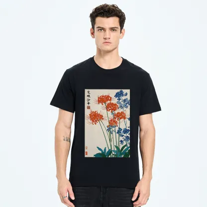 Tokyo-Tiger Red Spider Lily Bloom Classic T-Shirt
