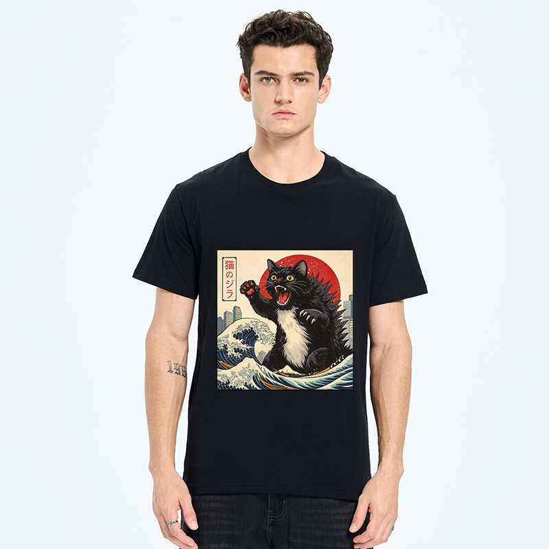 Tokyo-Tiger Black Catzilla Classic T-Shirt