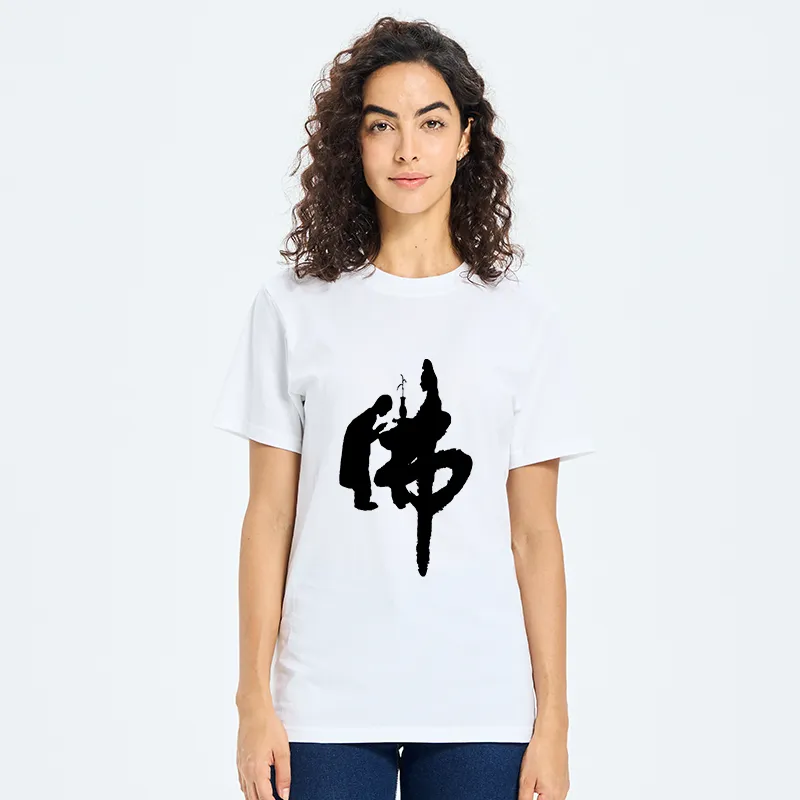 Tokyo-Tiger Buddha Kanji Classic T-Shirt