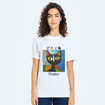 Tokyo-Tiger Funny Picasso Cat Classic T-Shirt