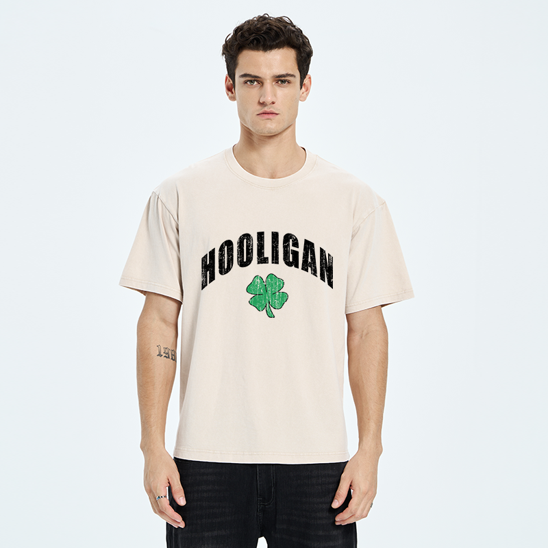 Tokyo-Tiger Lucky Troublemaker Washed T-Shirt