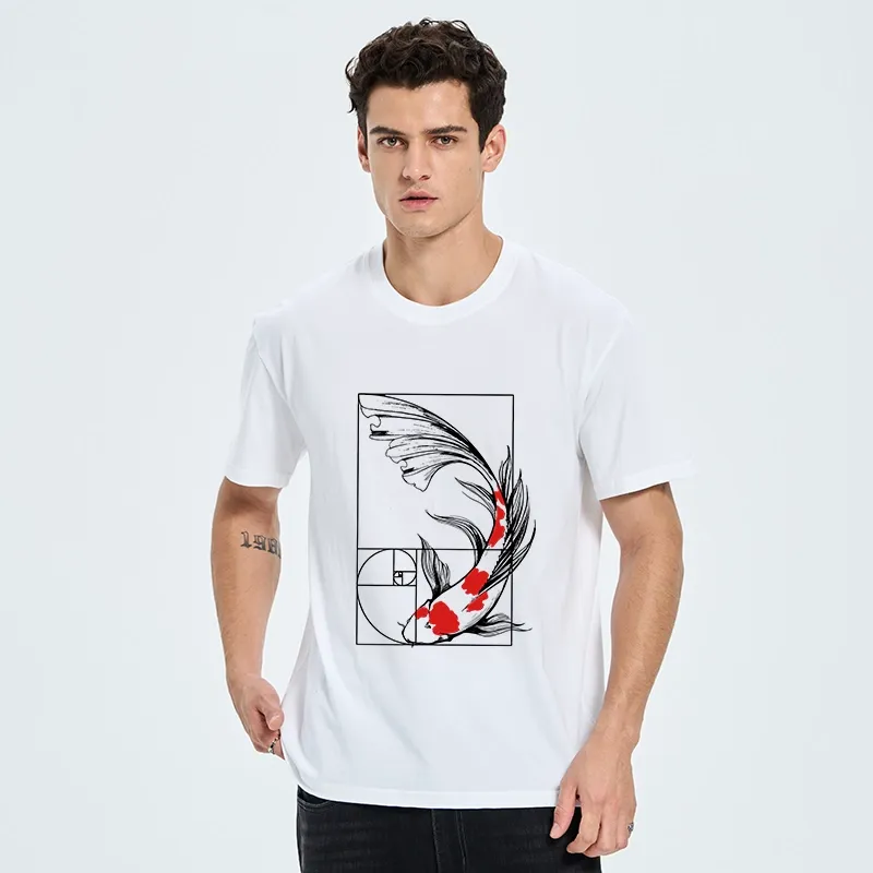 Tokyo-Tiger Golden Ratio Koi Classic T-Shirt