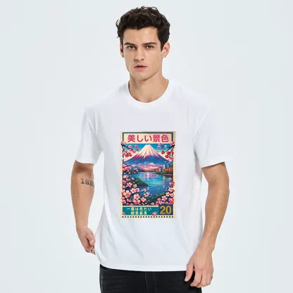 Tokyo-Tiger Springtime Scenery Classic T-Shirt