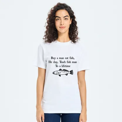 Tokyo-Tiger Man Eat Fish Meme Classic T-Shirt