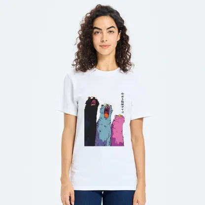 Tokyo-Tiger Howling Cat Classic T-Shirt