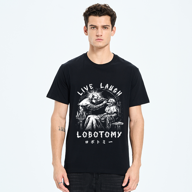 Tokyo-Tiger Live Laugh Lobotomy Funny Classic T-Shirt