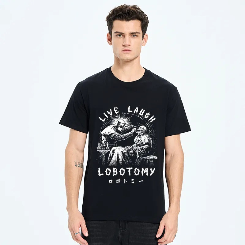 Tokyo-Tiger Live Laugh Lobotomy Funny Classic T-Shirt