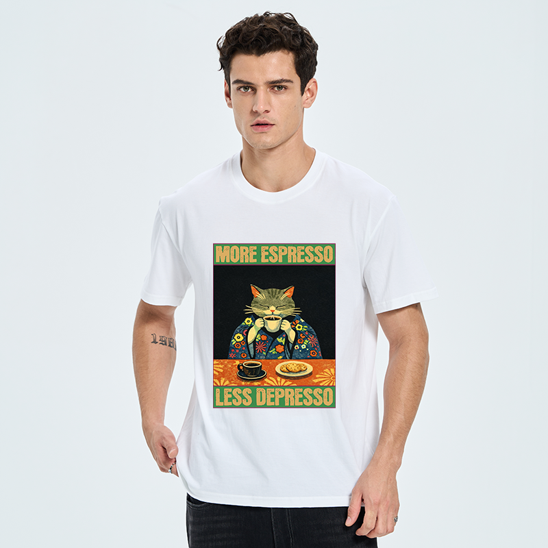 Tokyo-Tiger Cat Tasting Coffee Japan Classic T-Shirt