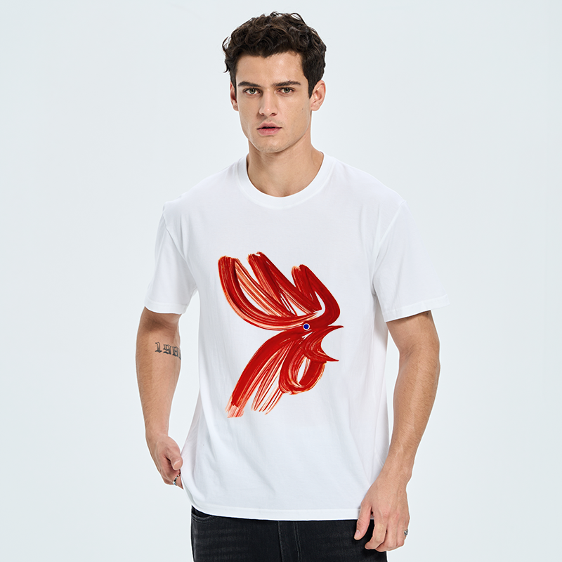 Tokyo-Tiger Calligraphy Art Chicken Classic T-Shirt