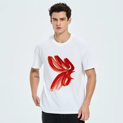Tokyo-Tiger Calligraphy Art Chicken Classic T-Shirt