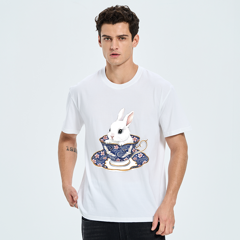 Tokyo-Tiger Cute Rabbit Tea Set Classic T-Shirt