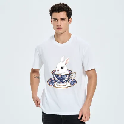 Tokyo-Tiger Cute Rabbit Tea Set Classic T-Shirt
