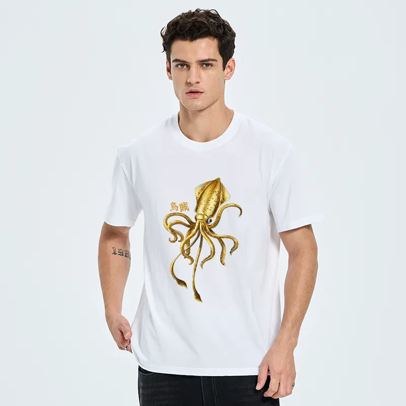 Tokyo-Tiger Squid Ink Painting Classic T-Shirt