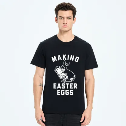 Tokyo-Tiger Making Eggs Easter Classic T-Shirt