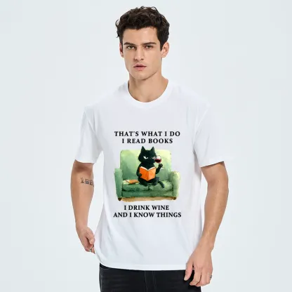 Tokyo-Tiger Cat That Reads And Drinks Classic T-Shirt