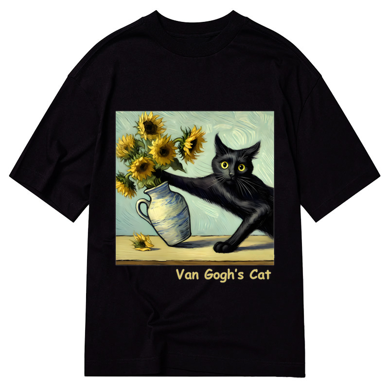Tokyo-Tiger Van Gogh's Naughty Cat Classic T-Shirt