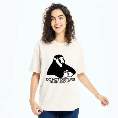 Tokyo-Tiger Do Not Disturb Washed T-Shirt