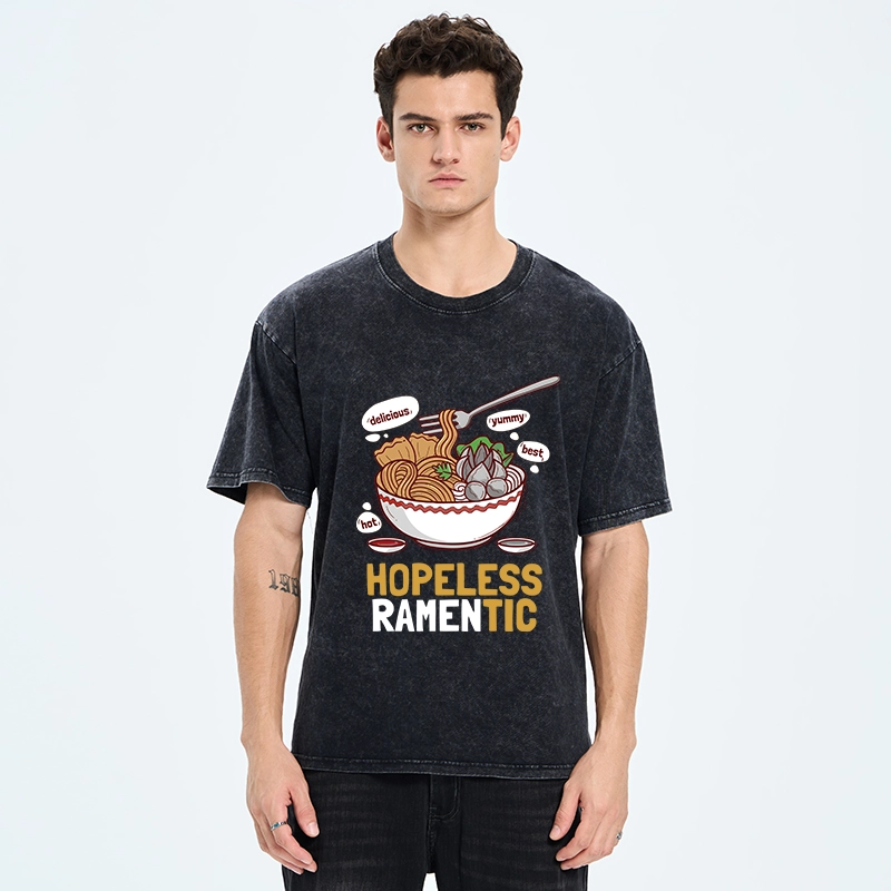 Tokyo-Tiger Hopeless Ramentic Washed T-Shirt