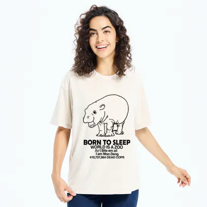 Tokyo-Tiger Born To Sleep Washed T-Shirt