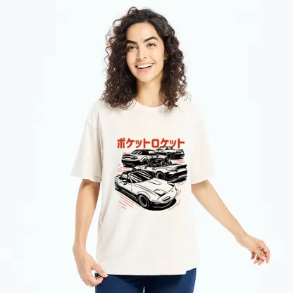 Tokyo-Tiger Pocket Rocket Washed T-Shirt