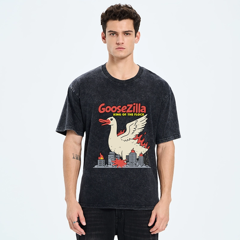 Tokyo-Tiger King Of The Flock Washed T-Shirt