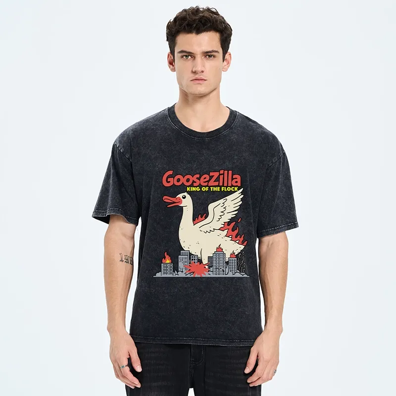 Tokyo-Tiger King Of The Flock Washed T-Shirt