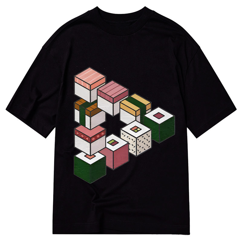 Tokyo-Tiger Infinite Loop Sushi Classic T-Shirt